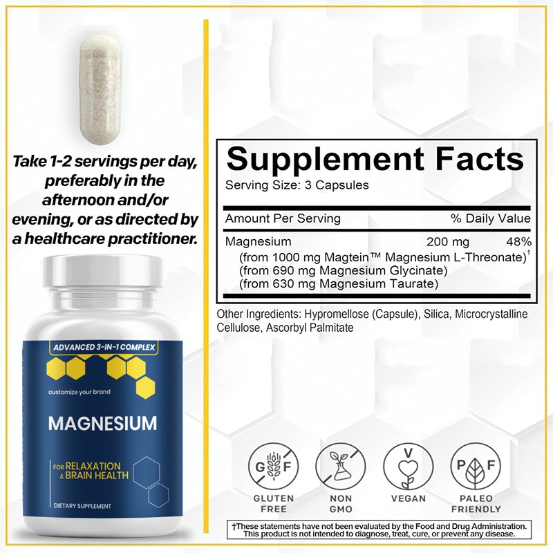 Magnesium Capsules Supplier - L-Threonate Cardiovascular