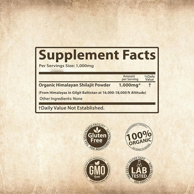 Shilajit Blend Factory - Ashwagandha Reishi Lion Mane