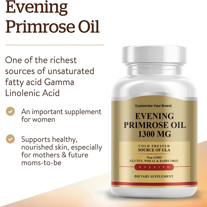 Evening Primrose Capsules Manufacturer - High Potency Cold Pressed