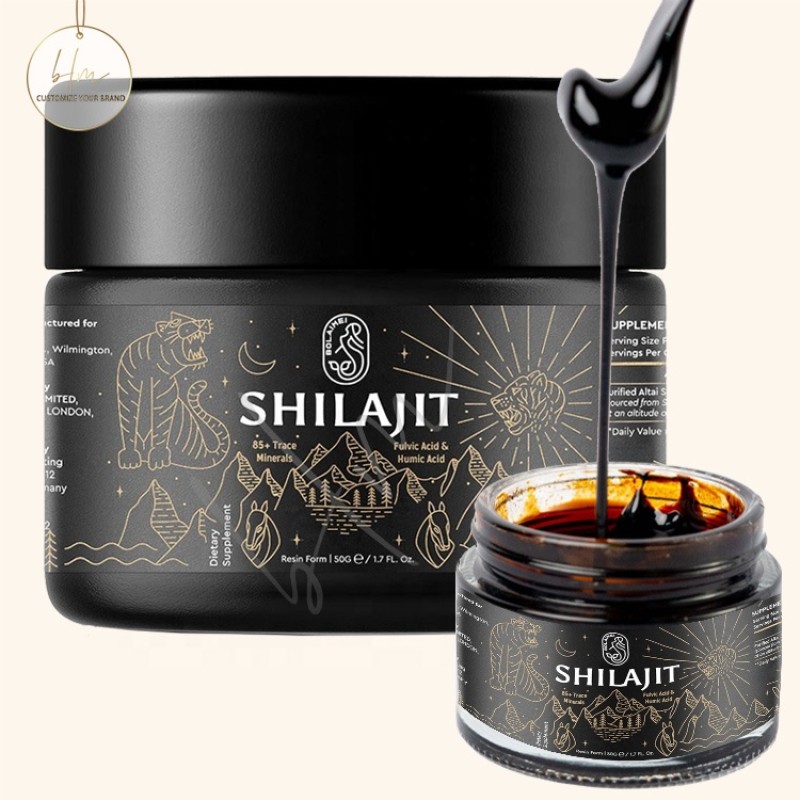 Shilajit Extract Supplier - 70% Pure Gel Liquid