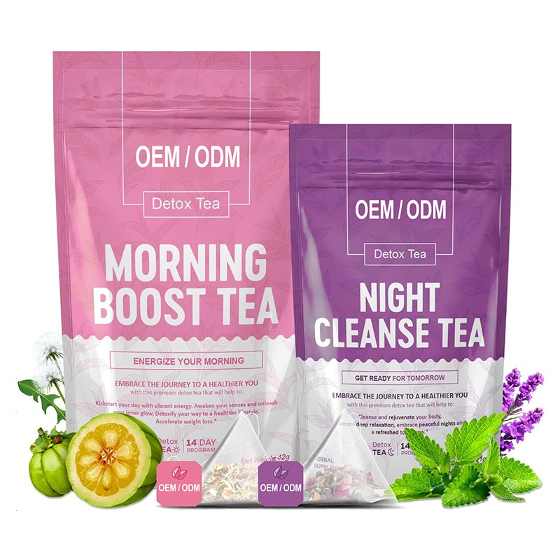 Detox Tea Factory - OEM Colon Cleanse Morning Night Tea