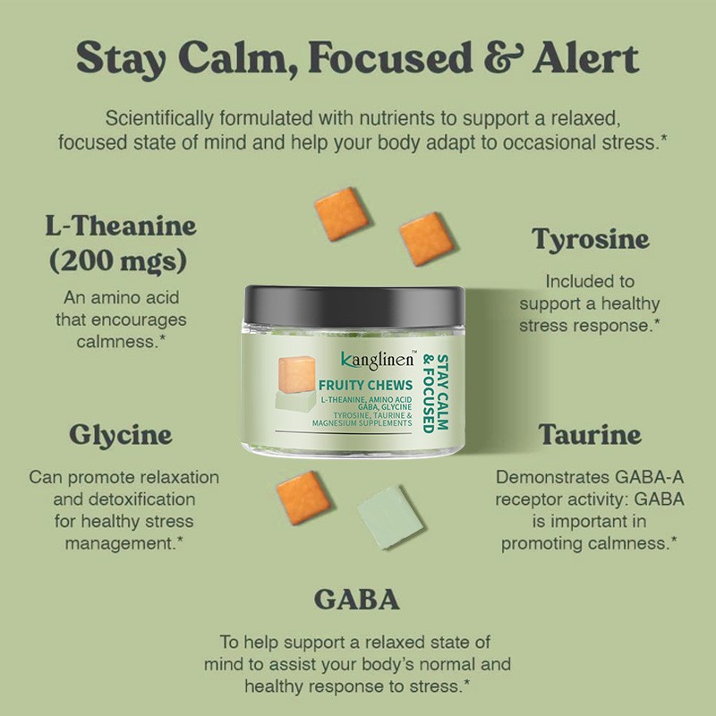 Amino Acid Gummies Manufacturer - OEM Stress Relief Focus Supplement