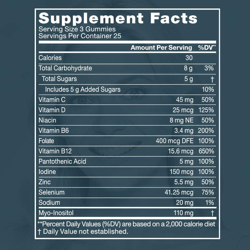 Fertility Gummies Supplier - Myo-Inositol Conception Support
