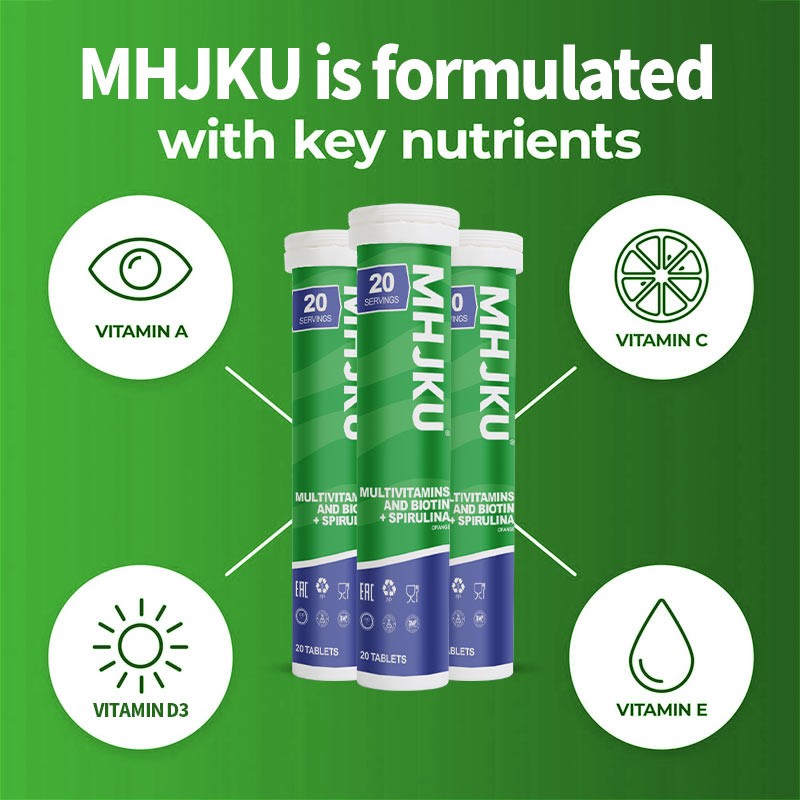 Hydration Tablets Factory - Fast Energy Biotin Spirulina