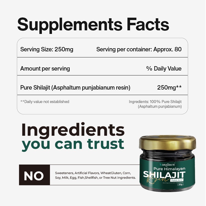 Shilajit Resin Manufacturer - Himalayan Fulvic Acid Energy