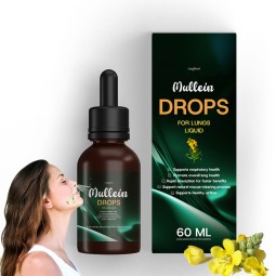 Lung Support Drops Factory - Natural Mullein Leaf Vegan