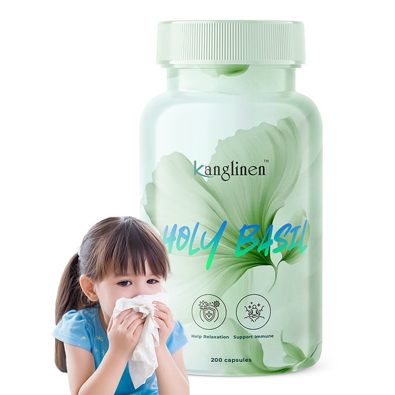 Holy Basil Capsules Factory - Relaxation Immune Herbal Supplement