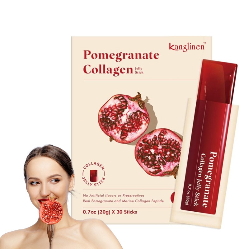 Slimming Jelly Stick Factory - OEM Pomegranate Marine Collagen
