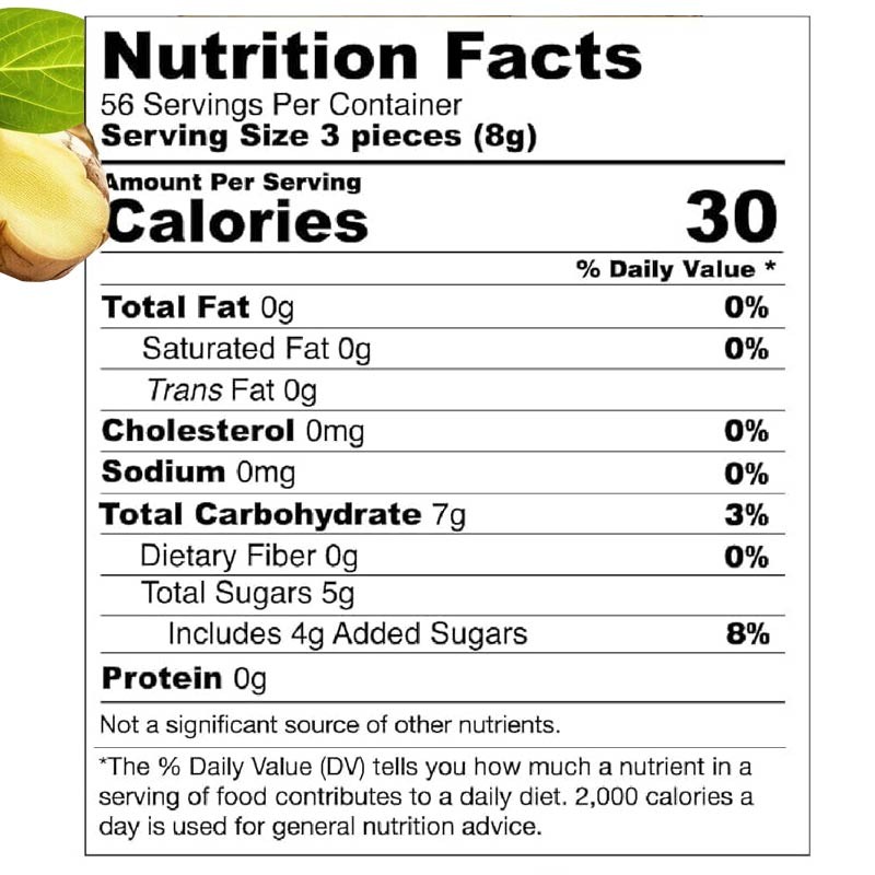 Ginger Candy Supplier - Custom Digestive Aid Chewable Peanut