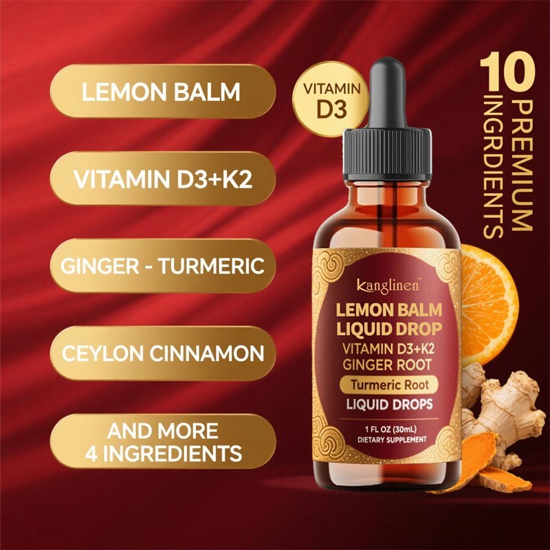 Relaxation Drops Factory - Lemon Balm Stress Relief Sleep