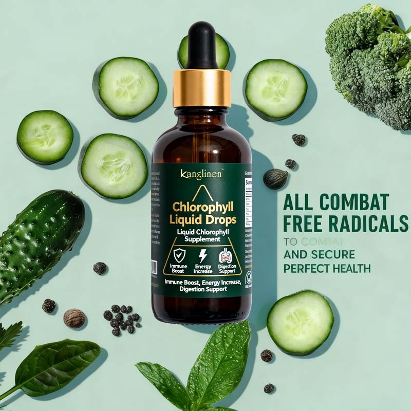 Chlorophyll Drops Supplier - Antioxidant Detox Liquid Drops