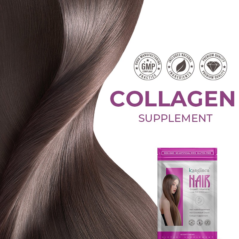 Hair Growth Supplement Manufacturer - OEM Collagen Vitamins Women