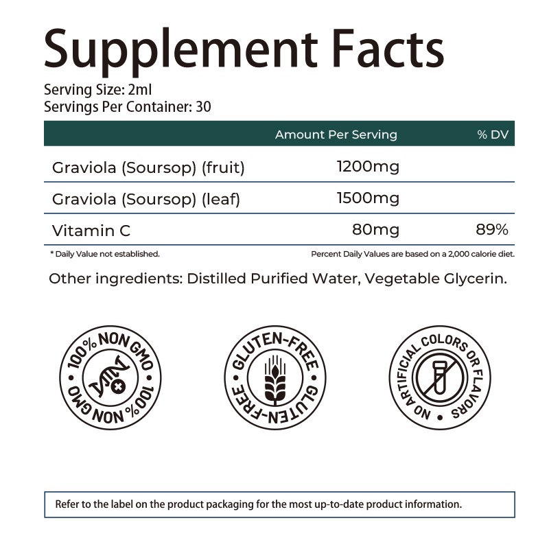 Immune Booster Drops Manufacturer - Soursop Cell Regeneration