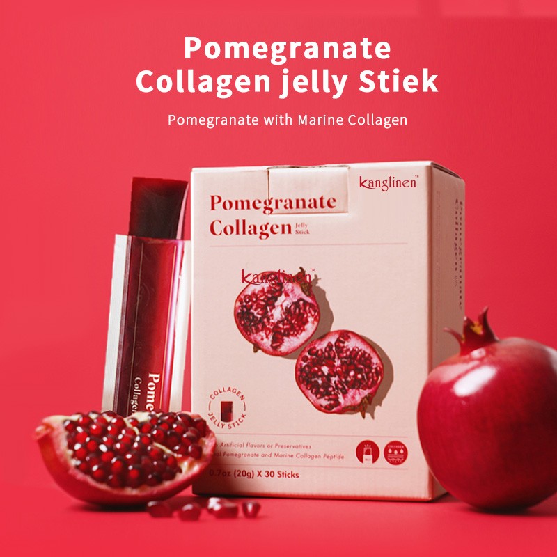 Slimming Jelly Stick Factory - OEM Pomegranate Marine Collagen