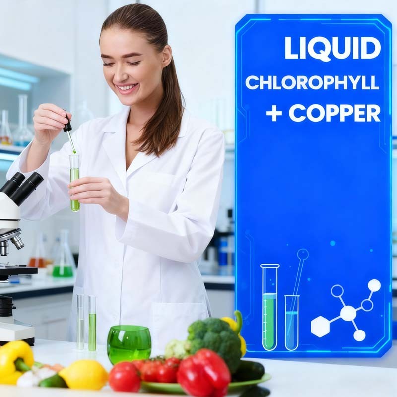 Chlorophyll Drops Factory - Vegan Copper Internal Deodorant