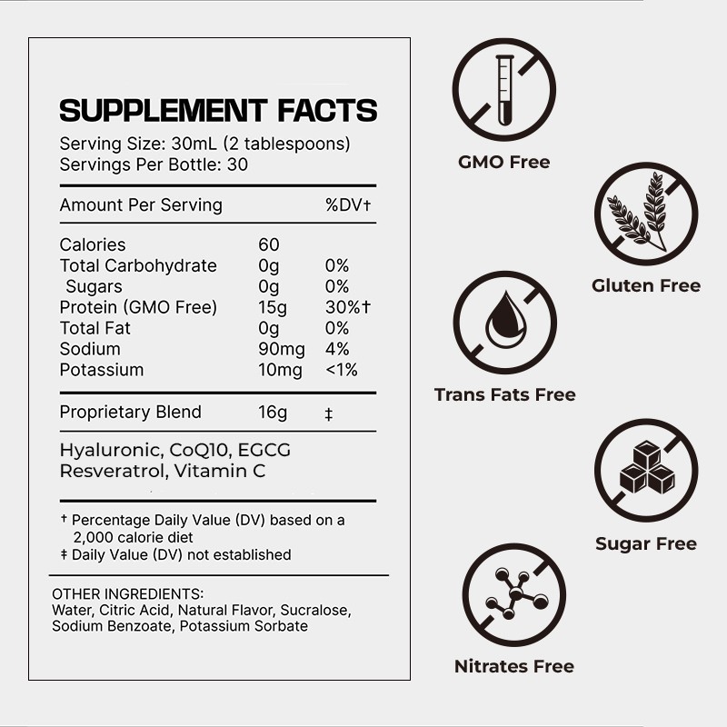 Collagen Drink Manufacturer - OEM Muscle Repair Recovery Protein