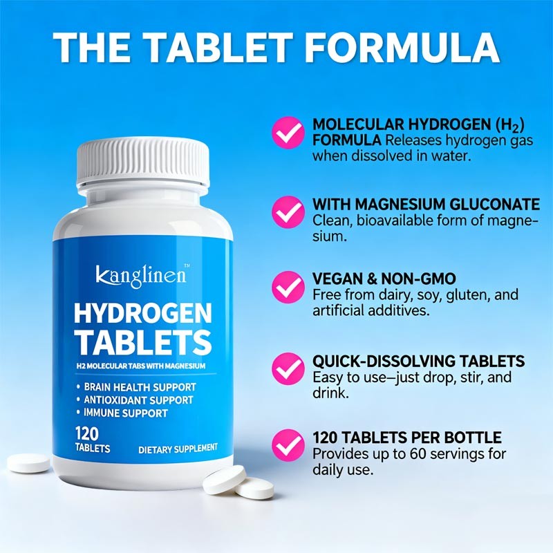 Hydrogen Tablets Supplier - Effervescent Magnesium Antioxidant