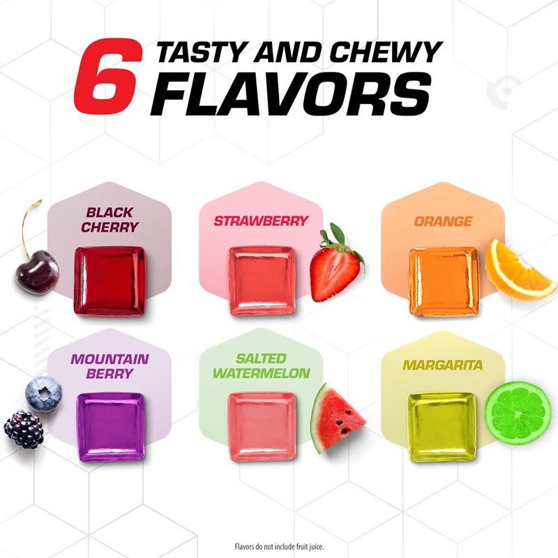 Energy Chews Factory - Quick Carbohydrates Electrolyte Sticks