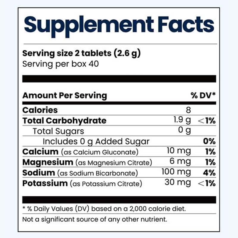 Electrolyte Tablets Manufacturer - Sport Stress Salt Recovery