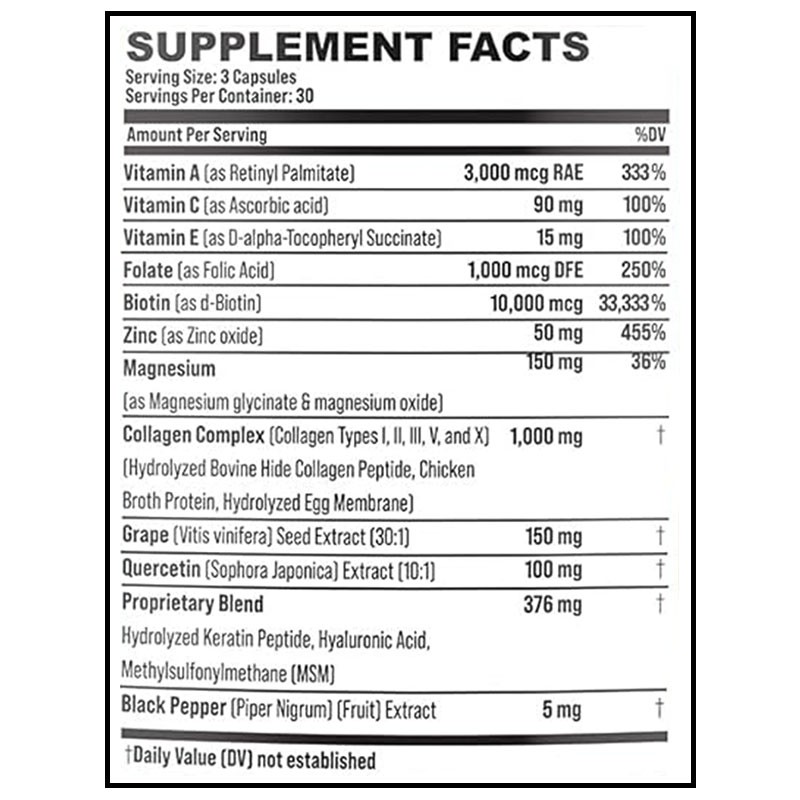 Collagen Peptides Manufacturer - Multi Type Biotin Keratin