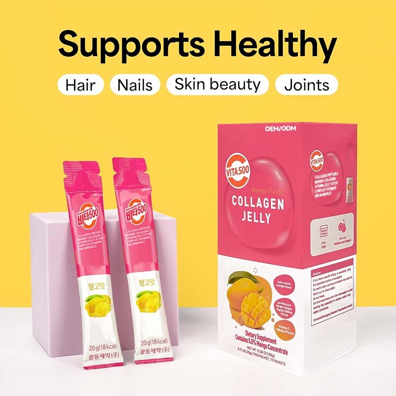 Collagen Jelly Stick Manufacturer - Hair Skin Nails Vitamins