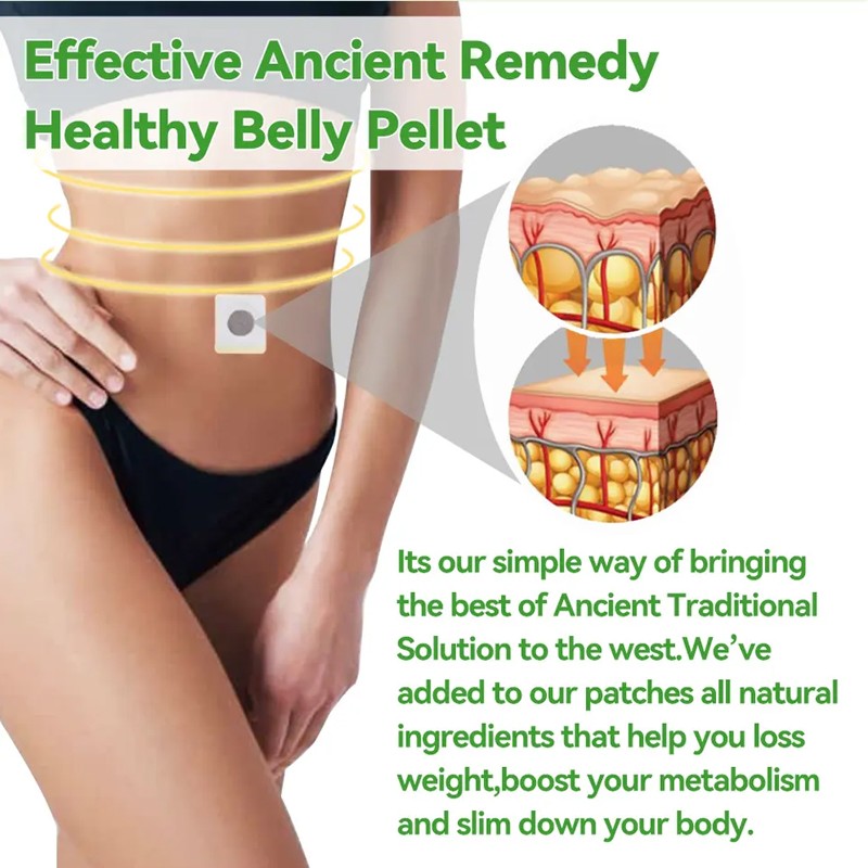 Belly Patch Supplier - Custom Mugwort Metabolism Boost Sticker