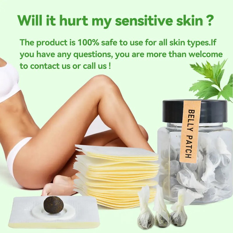 Belly Patch Supplier - Custom Mugwort Metabolism Boost Sticker