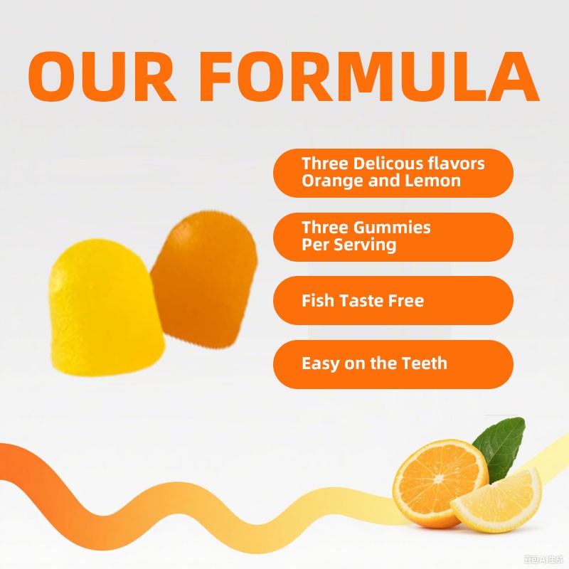 DHA Gummies Supplier - Sugar Free Multi Vitamin Chia Oil