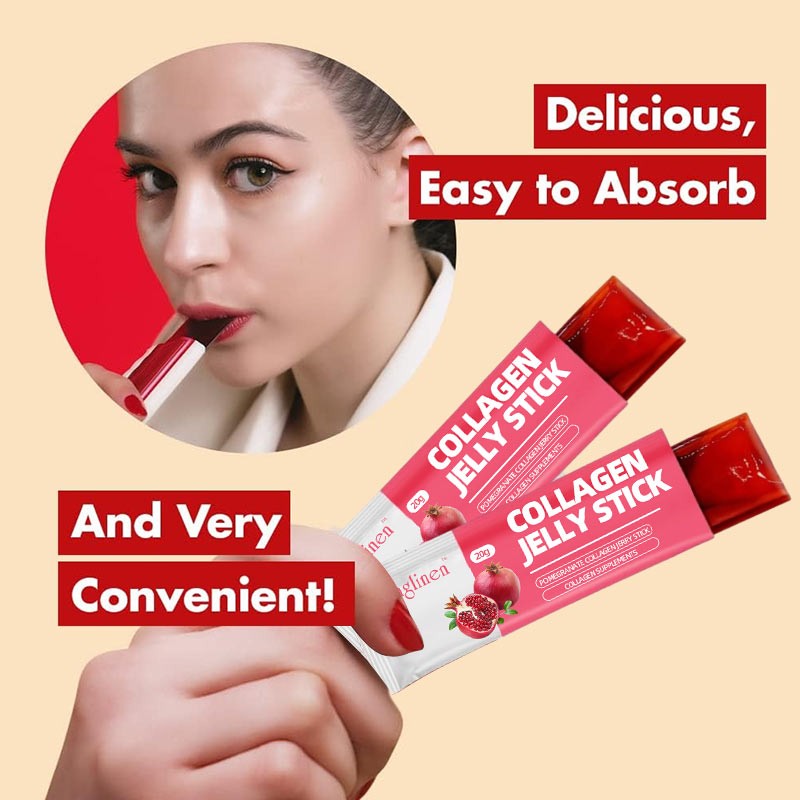 Pomegranate Collagen Jelly Factory - Korean Beauty Low Molecular