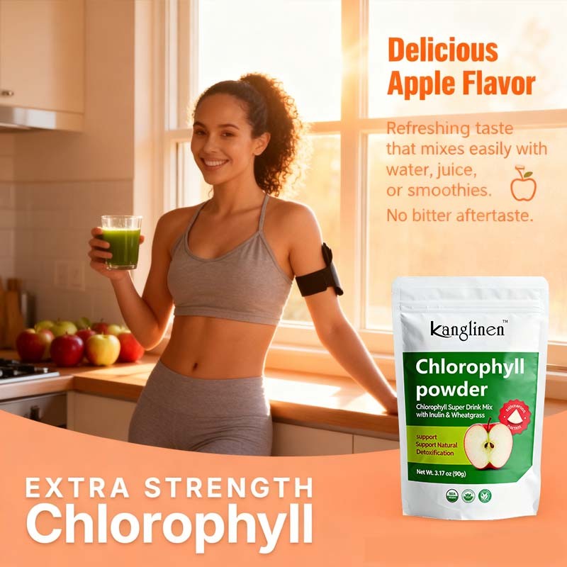 Chlorophyll Powder Supplier - Prebiotic Wheatgrass Detox Mix