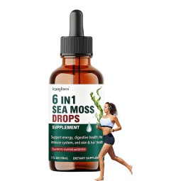 Sea Moss Drops Manufacturer - 6 in 1 Organic Immune Digestive