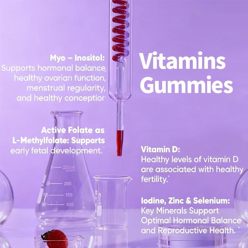 Fertility Gummies Supplier - Myo-Inositol Conception Support