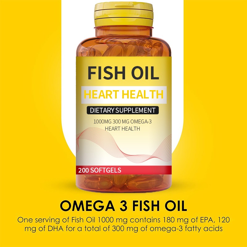 Fish Oil Softgels Factory - Deep Sea 1000mg Halal Softgels