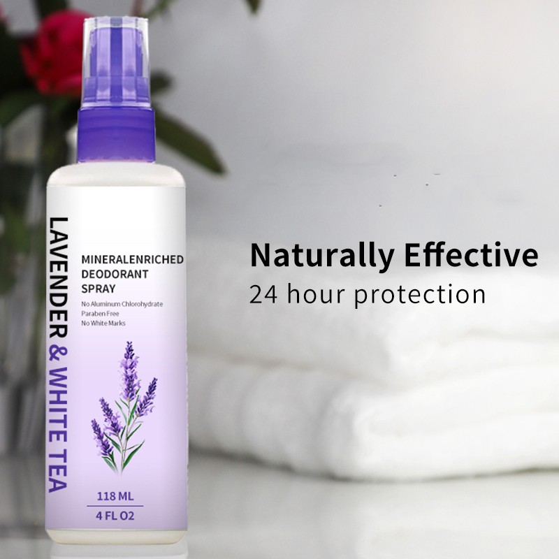 Deodorant Spray Supplier - Private Label Mineral Enriched Spray