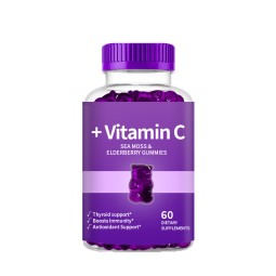 Vitamin C Gummies Supplier - OEM Seaweed Elderberry Customized