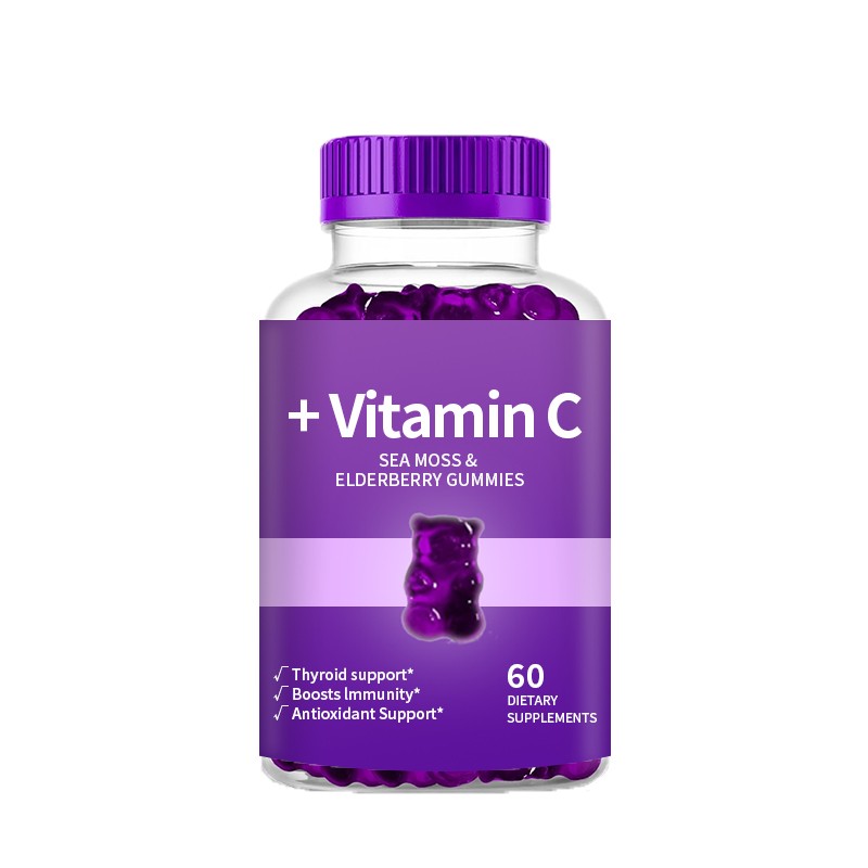 Vitamin C Gummies Supplier - OEM Seaweed Elderberry Customized