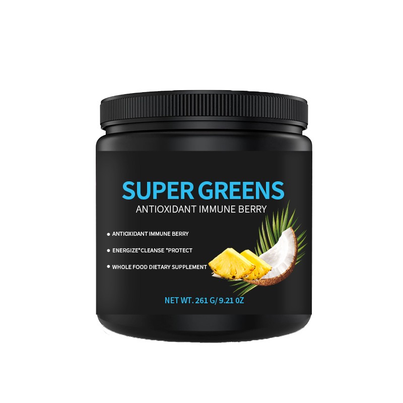 Super Greens Powder Factory - High Fiber Green Blend Superfood