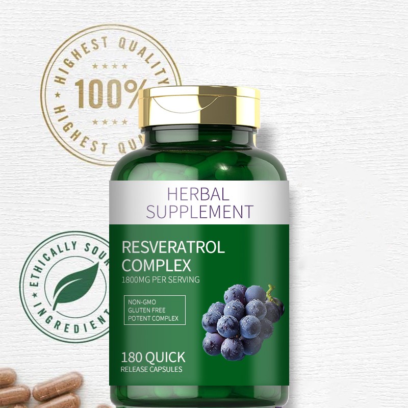 Resveratrol Softgels Manufacturer - Antioxidant Support Supplement