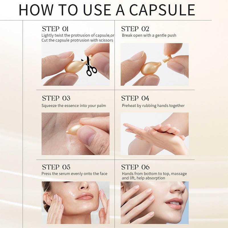 Collagen Essence Capsule Manufacturer - OEM Placenta Facial Care