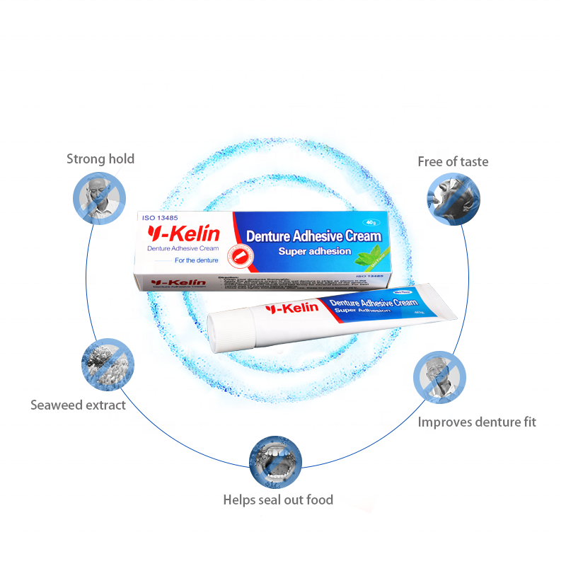 Denture Adhesive Cream Supplier - 30g Tube Gum Protection
