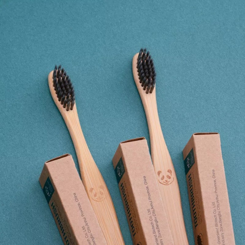 Bamboo Toothbrush Factory - Protection Charcoal Toothbrush