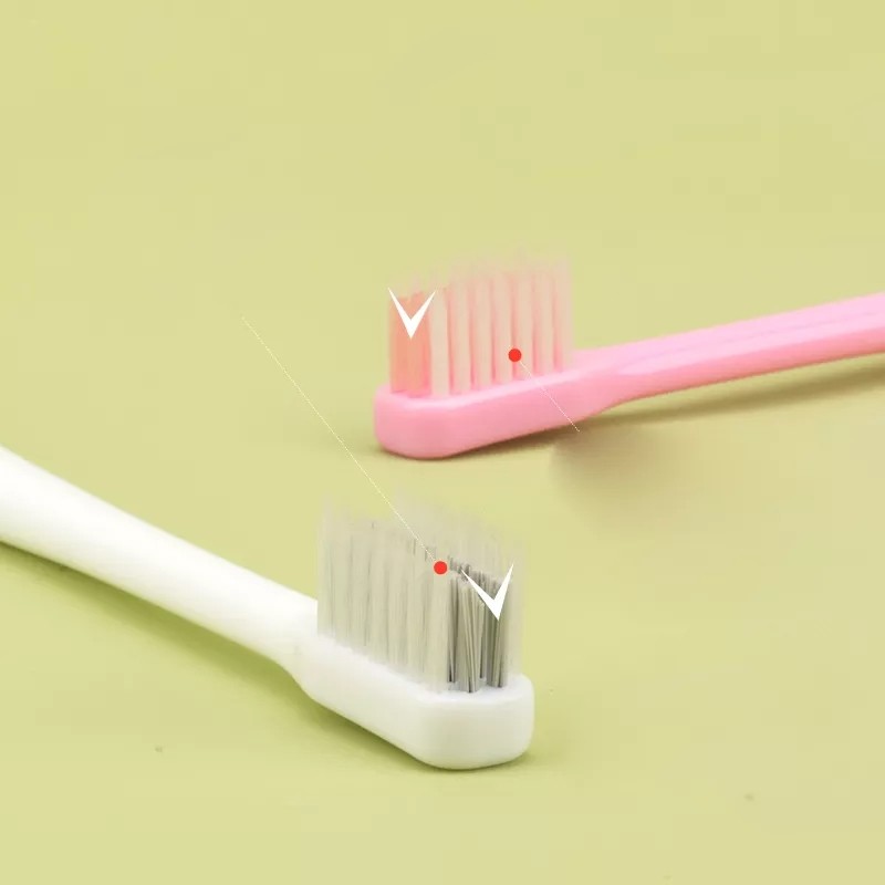 Orthodontic Toothbrush Manufacturer - Natural Handle V Trim