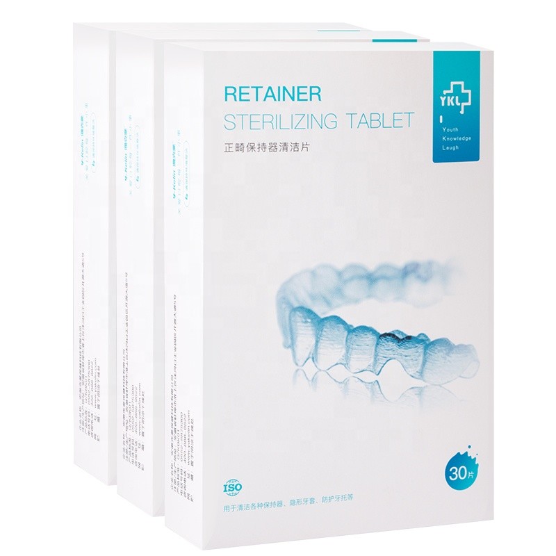Retainer Cleaning Tablets Supplier - 90 Tablets Effervescent Boxed