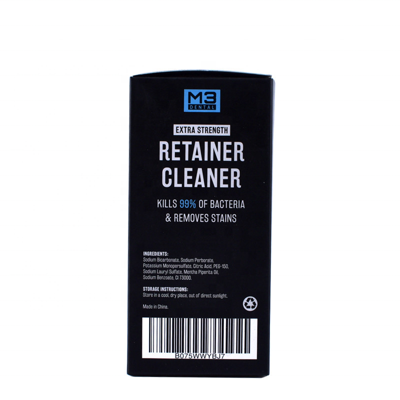 Retainer Cleansing Tablet Manufacturer - Wholesale Custom Packaging