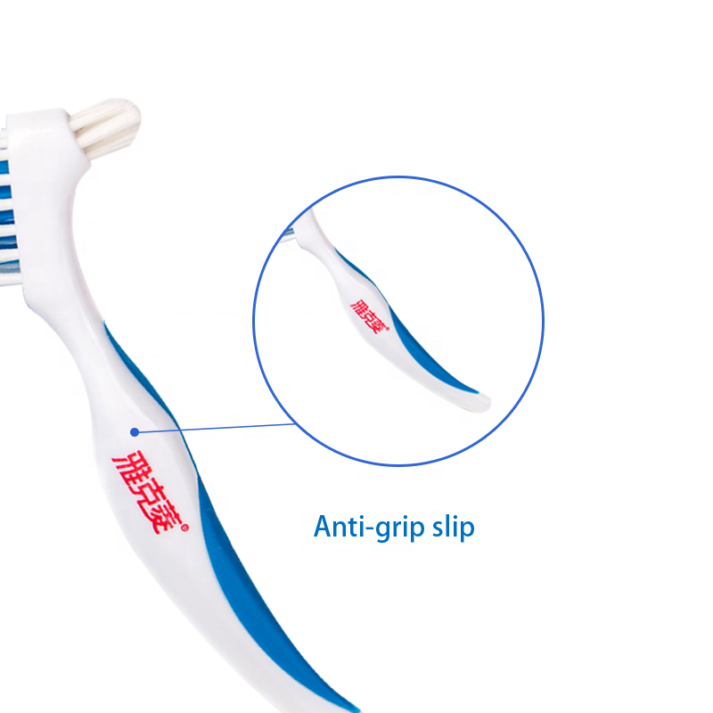 Denture Cleaning Brushes Manufacturer - Premium Angled Double Sided