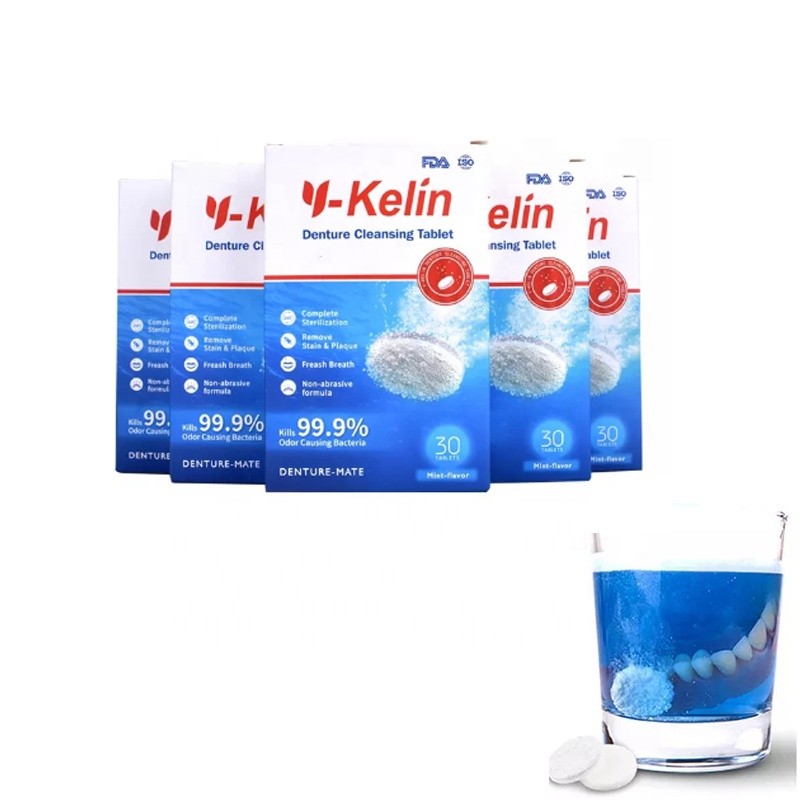 Denture Cleansing Tablets Manufacturer - Custom Logo Home Use