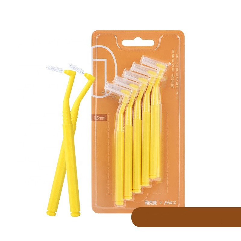 Interdental Tooth Brush Supplier - 10pcs Pack Cleaning Brushing
