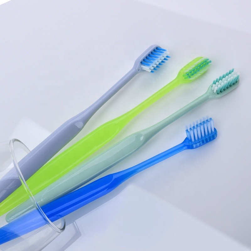 Orthodontic Toothbrush Manufacturer - Natural Handle V Trim