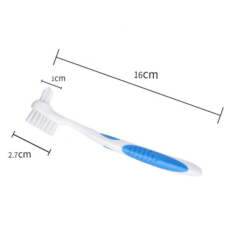Denture Cleaning Brush Factory - Multifunctional Double Sided