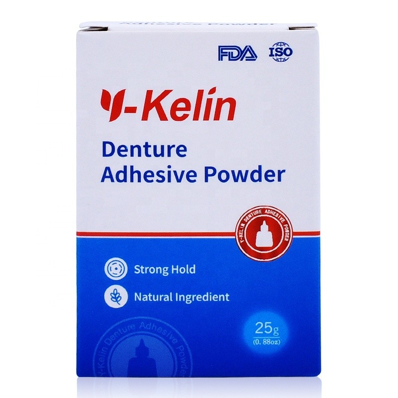 Denture Adhesive Powder Factory - 25g Ykelin Fixing